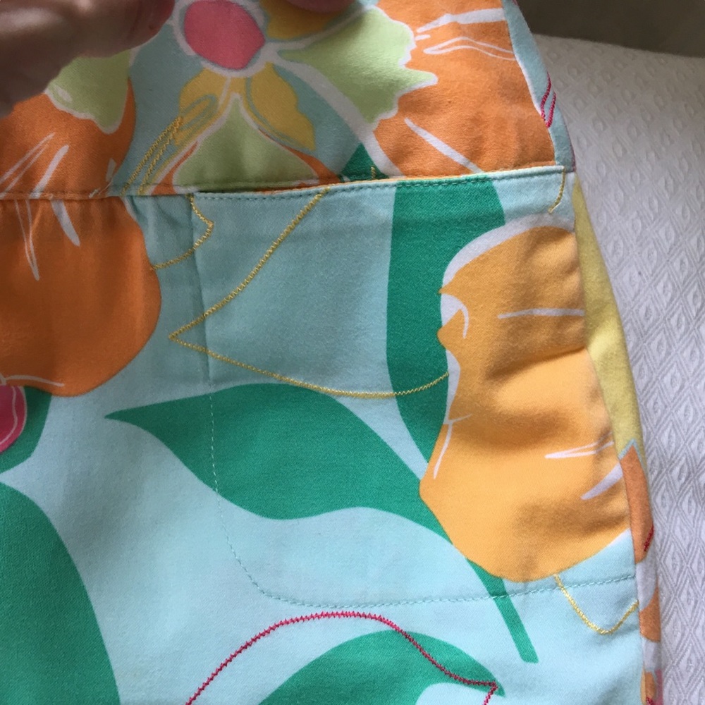 Talbots pastel floral burst stretch skirt!💐 SALE! - Picture 3 of 7